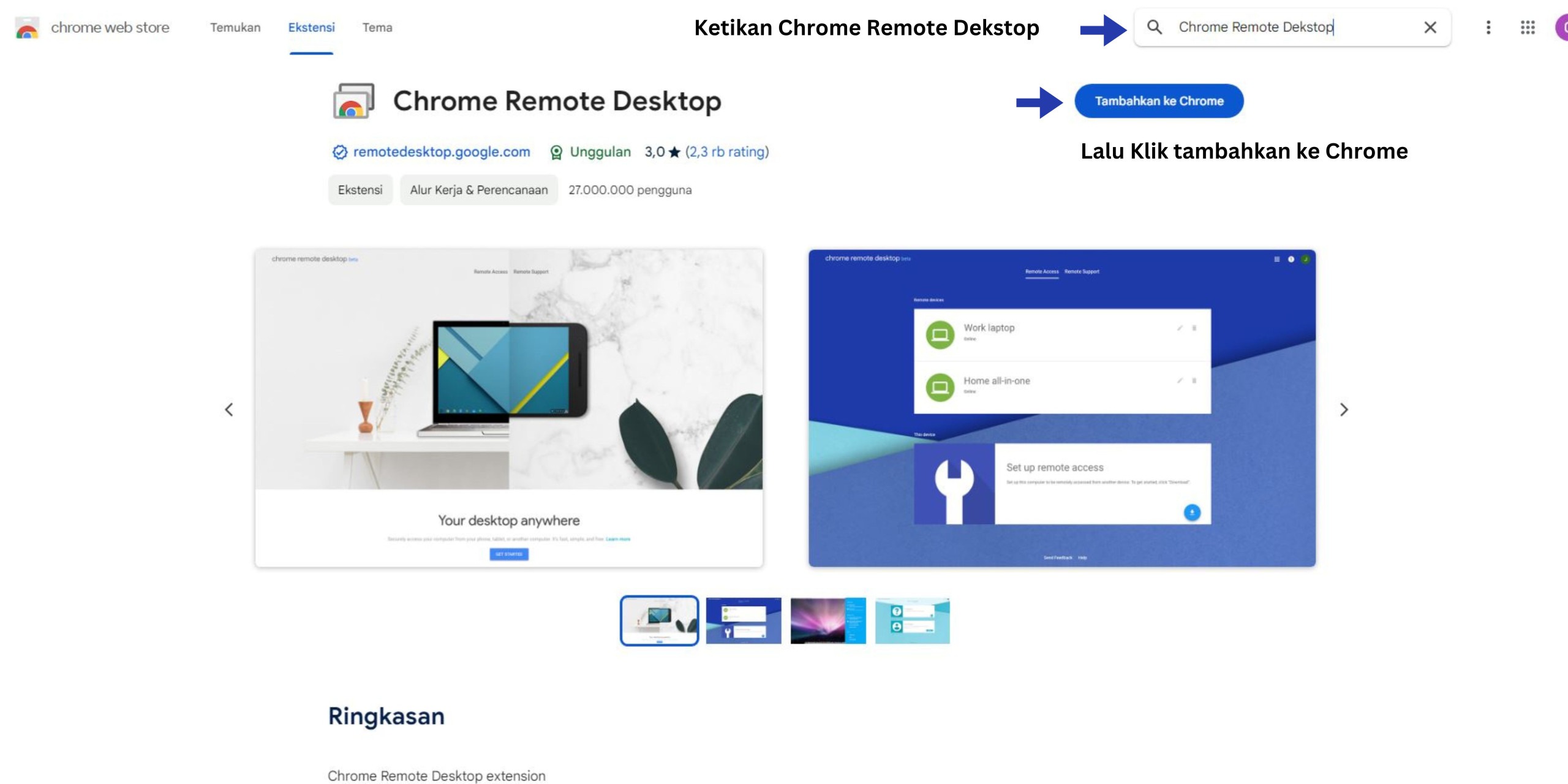 chrome remote desktop