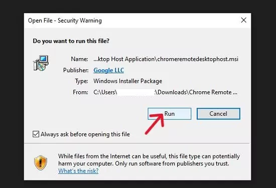 chrome remote desktop