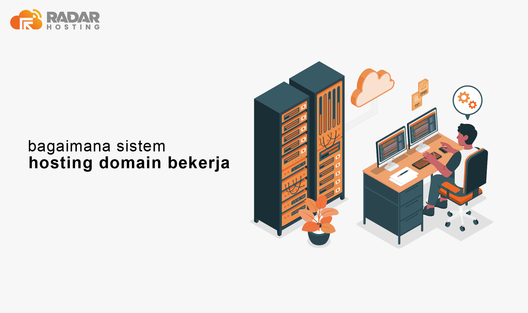 Bagaimana Sistem Hosting Domain Bekerja?