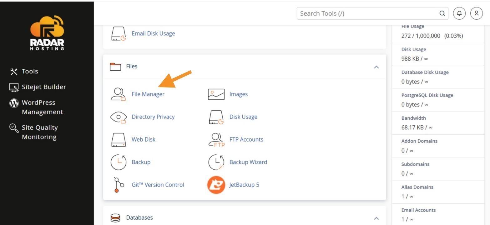 cara membuat subdomain
